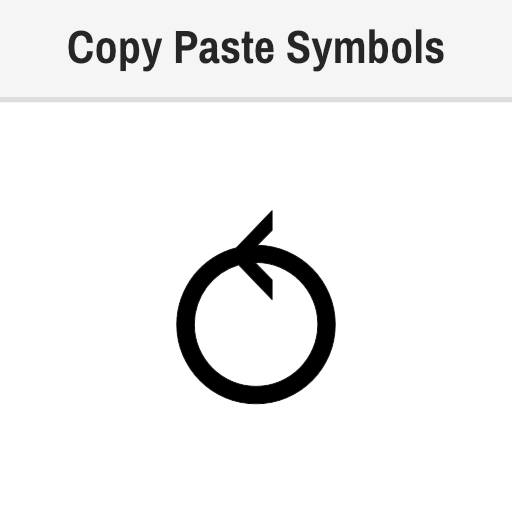 Anticlockwise Closed Circle Arrow