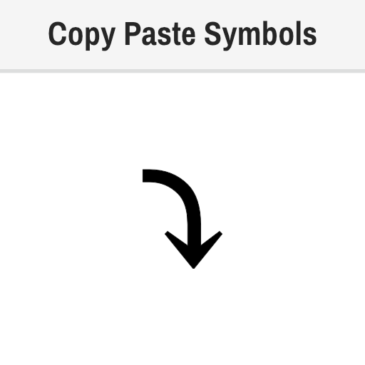 Arrow Pointing Rightwards Then Curving Downwards