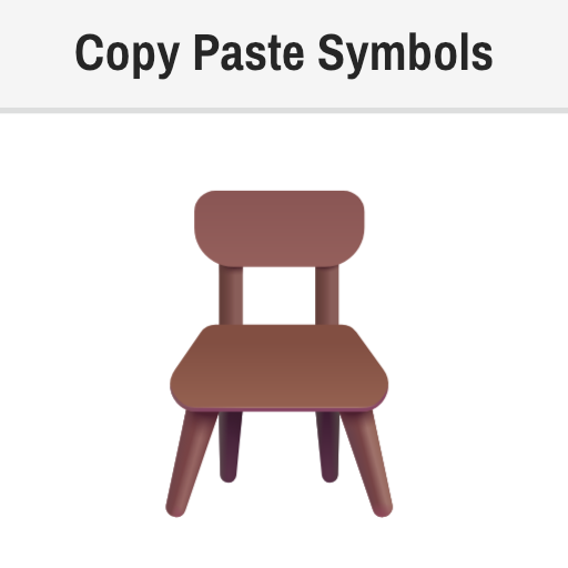 Chair Emoji Copy and Paste Text, 🪑 Meaning, Unicode