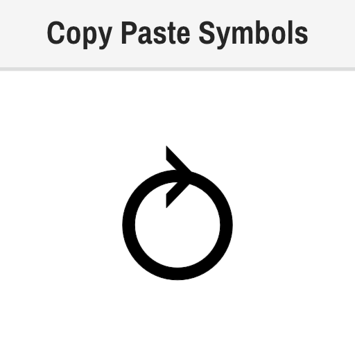 Clockwise Closed Circle Arrow