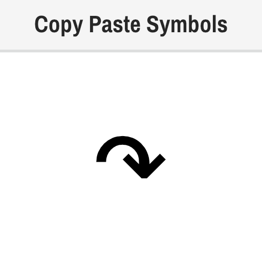 Clockwise Top Semicircle Arrow