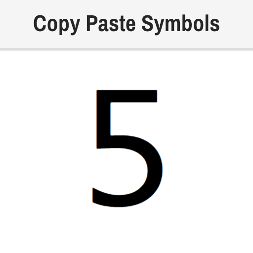 Fullwidth Digit Five Symbol Copy and Paste Text, 5 Meaning, Unicode