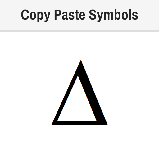 Increment Symbol Copy and Paste Text, ∆ Meaning, Unicode