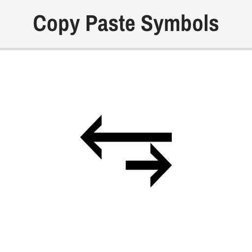 Leftwards Arrow Above Short Rightwards Arrow