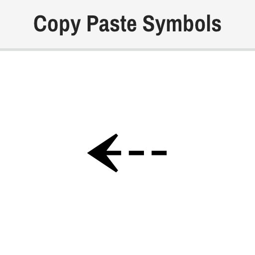 Leftwards Dashed Arrow