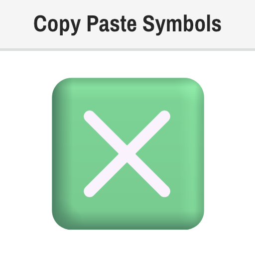 Negative Squared Cross Mark Emoji Copy and Paste Text, Meaning, Unicode