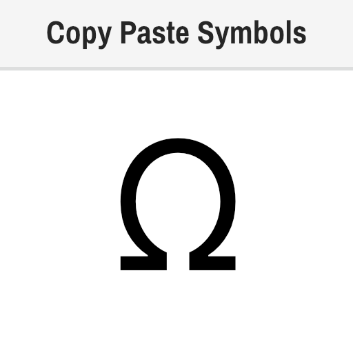 Ohm Symbol