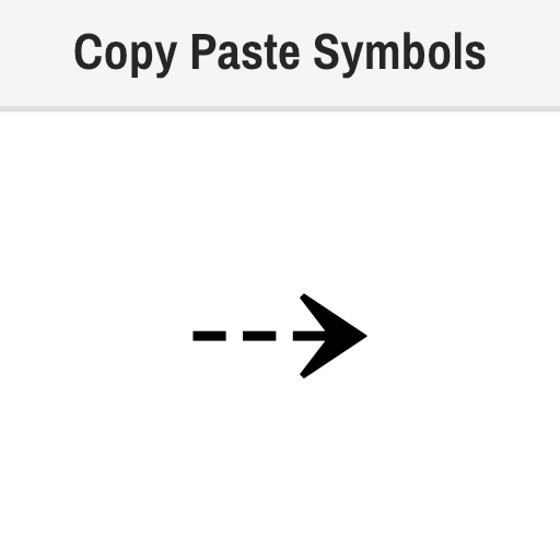 Rightwards Dashed Arrow