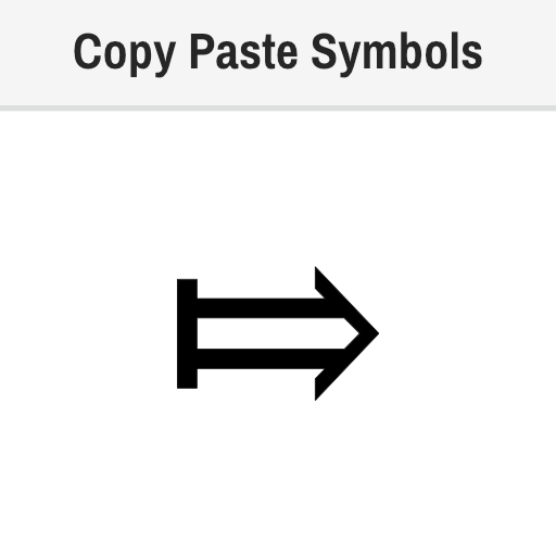 Rightwards Double Arrow From Bar