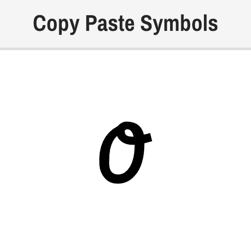 O Image Script Script Small O Copy and Paste Text, ℴ Meaning, Unicode