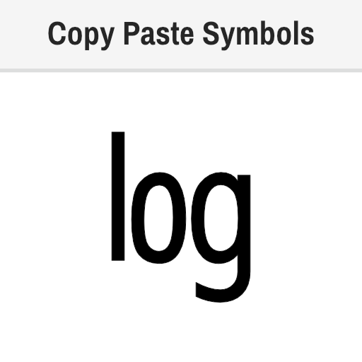Square Log Symbol