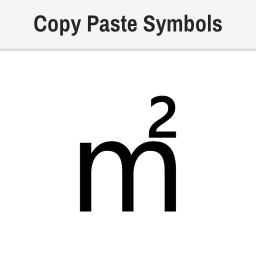 Square M Squared Symbol
