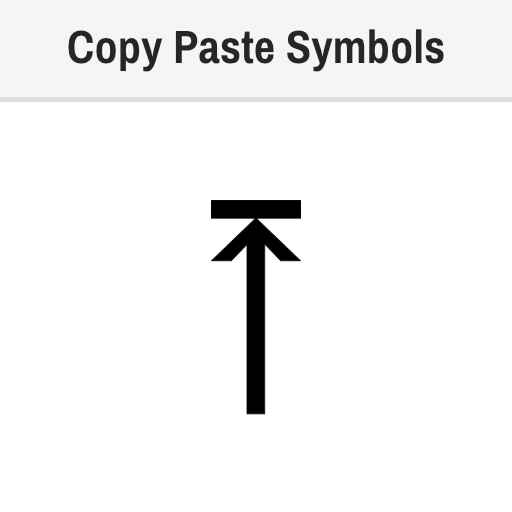 Upwards Arrow To Bar